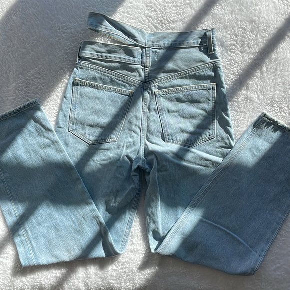 AGOLDE Broken Waistband Jeans Size 25 - Picture 3 of 8